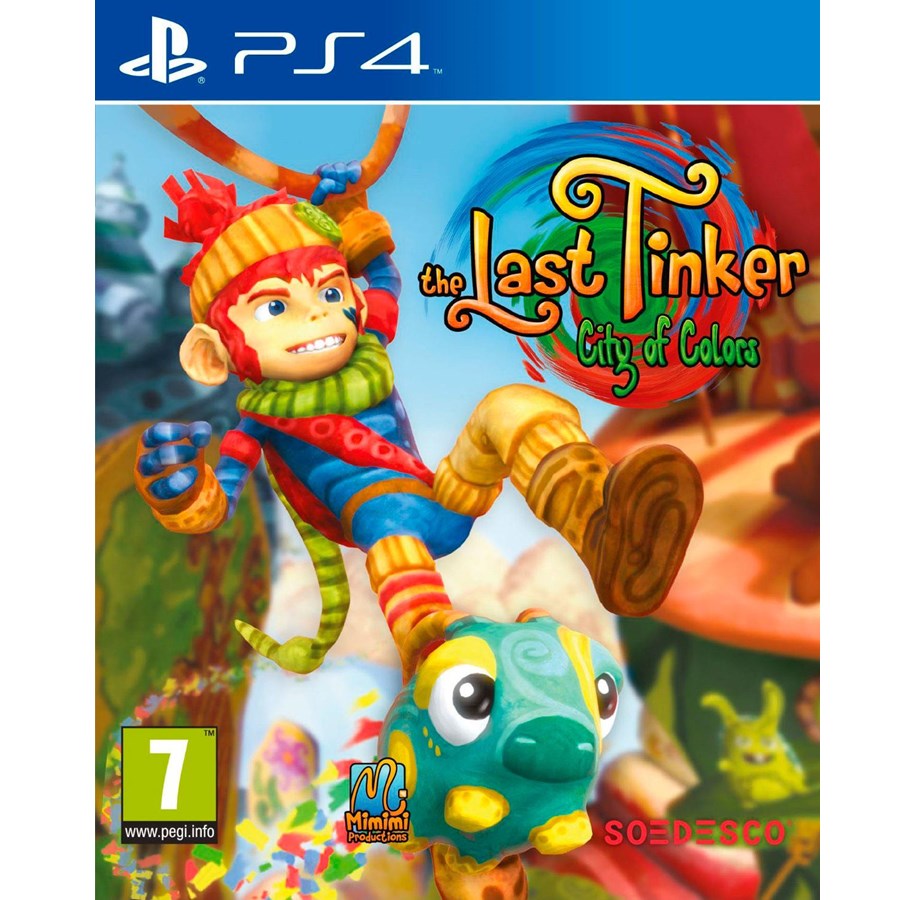 Pelit - Last Tinker: City of Colors - Sony PlayStation 4 - Toiminta/Seikkailu - 8718591181511