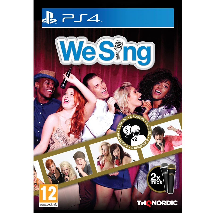 Pelit - We Sing - 2 Mic Bundle - Sony PlayStation 4 - Musiikki - 9006113009337