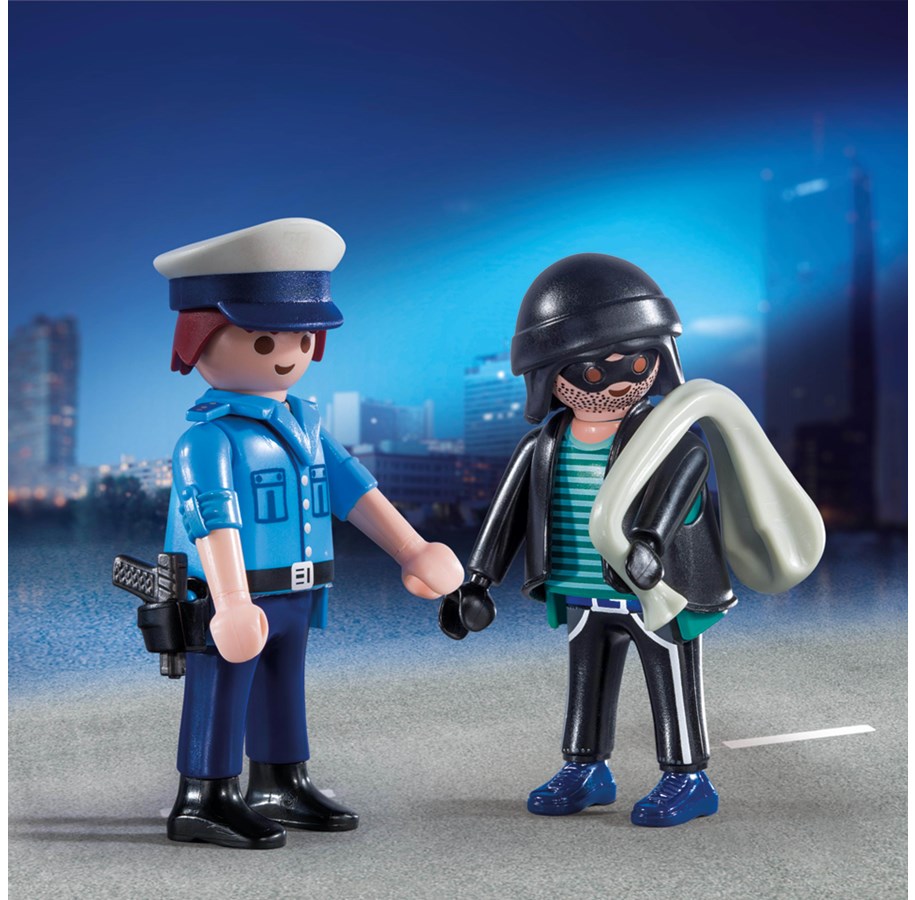 Hahmot - Playmobil Poliisi ja rosvo - 9218
