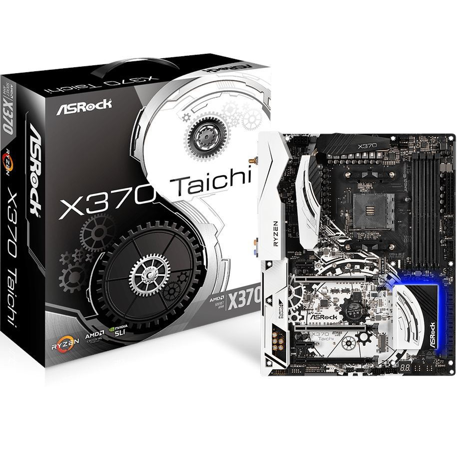 Emolevy - ASRock X370 Taichi Emolevy - AMD X370 - AMD AM4 socket - DDR4 RAM - ATX - X370 TAICHI