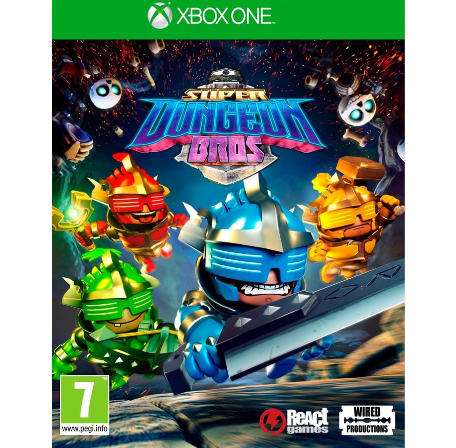 Pelit - Super Dungeon Bros - Microsoft Xbox One - Toiminta - 5060188670124