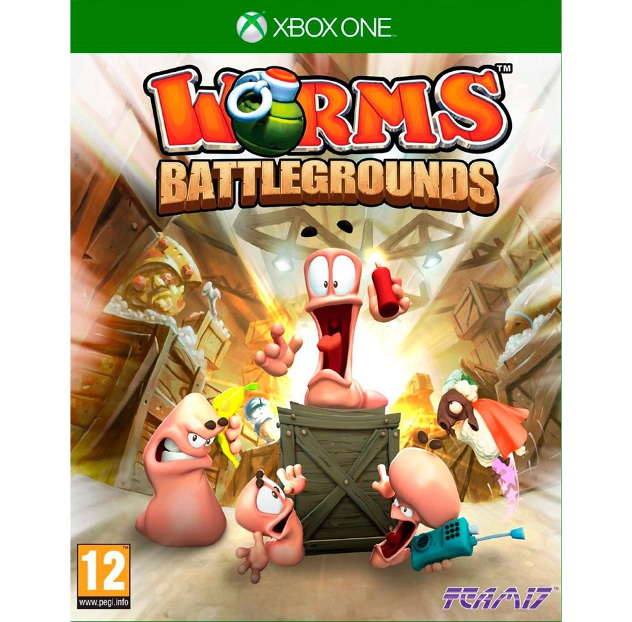 Pelit - Worms: Battlegrounds - Microsoft Xbox One - 01 - Strategia - 5060236960504