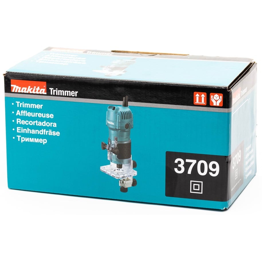 Jyrsimet - Makita 6mm Fixed Base Laminate Trimmer - 088381067454