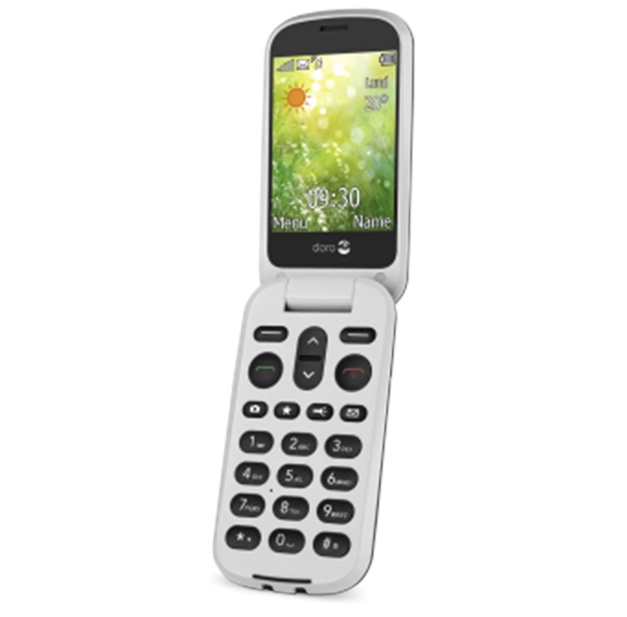 Puhelimet - Doro 6051 - Graphite - 7255
