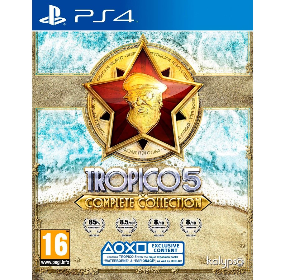 Pelit - Tropico 5: Complete Collection - Sony PlayStation 4 - 01 - Strategia - 4260089416512
