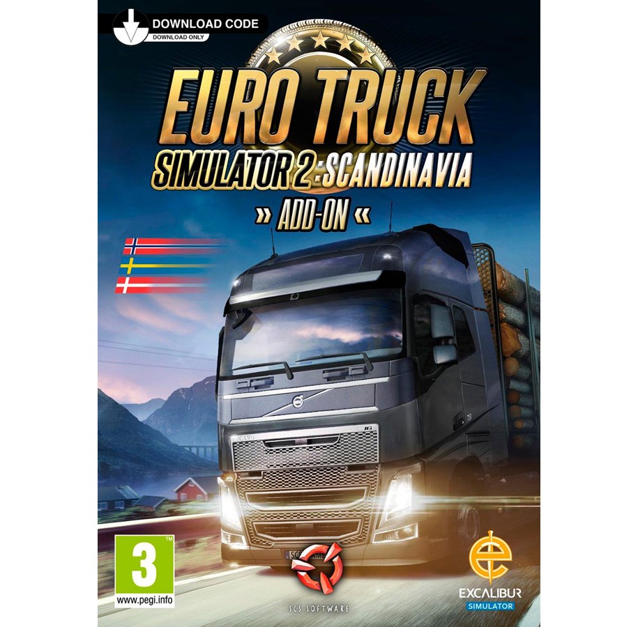 Pelit - Euro Truck Simulator 2: Scandinavia - Windows - Simulaatio - 7350021964816