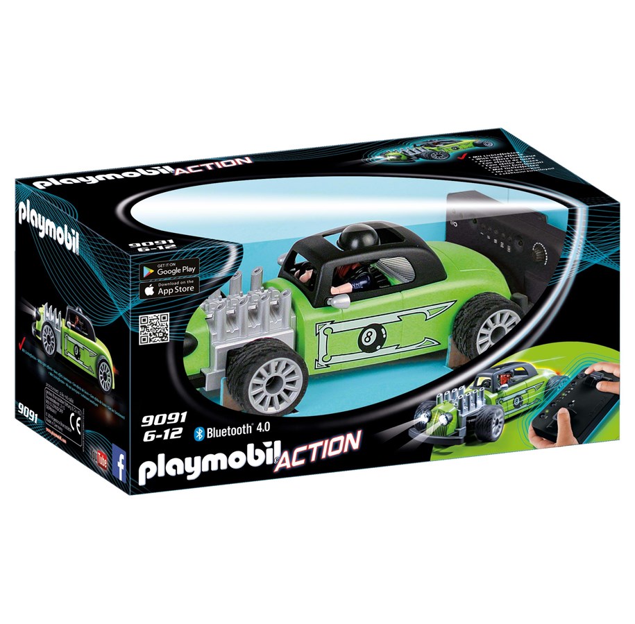 Kauko-ohjattavat - Playmobil 9091 Kauko-ohjattava roadster - 9091