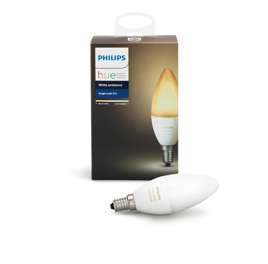 Smart Home - Älykoti - Philips Hue White Ambiance E14 Bulb - 929001301401