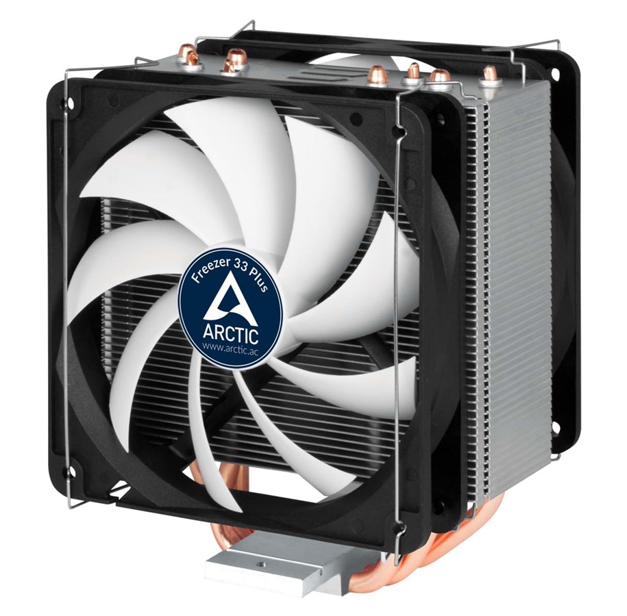 CPU-jäähdytys - Arctic Freezer 33 Plus - CPU-ilmanjäähdytin - Max 22 dBA - ACFRE00032A