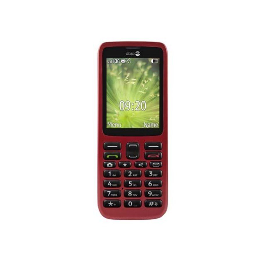 Puhelimet - Doro 5517 - Red - 7267