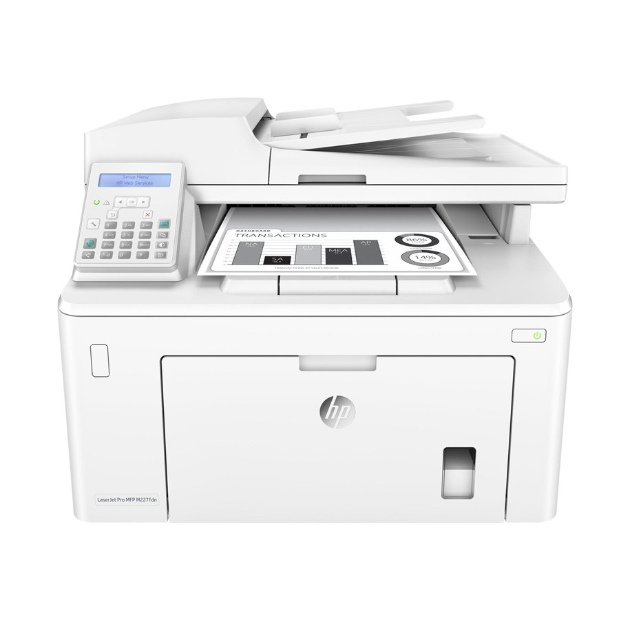 Tulostimet - HP LaserJet Pro MFP M227fdn - Yksivärinen - Laser - G3Q79A#B19