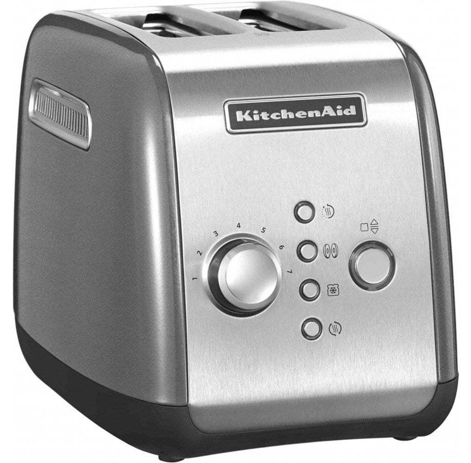 Leivänpaahdin - KitchenAid Leivänpaahdin 5KMT221ECU - Contour Silver - 5KMT221ECU