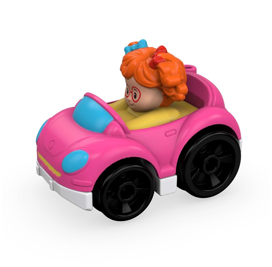 Vauva- ja taaperolelut - Fisher-Price Little People Wheelies Car. Assorted colors - DVP65