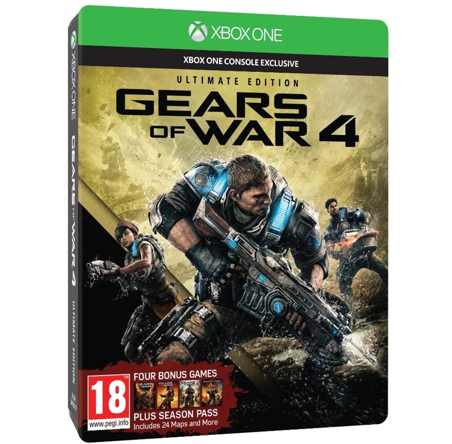Pelit - Gears of War 4: Ultimate Edition - Microsoft Xbox One - Toiminta - 26F-00009