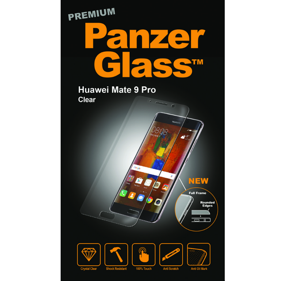 Puhelintarvikkeet - Näytönsuojat - PanzerGlass Huawei Mate 9 Pro - Kirkas (Premium-lasi) - PANZER5259