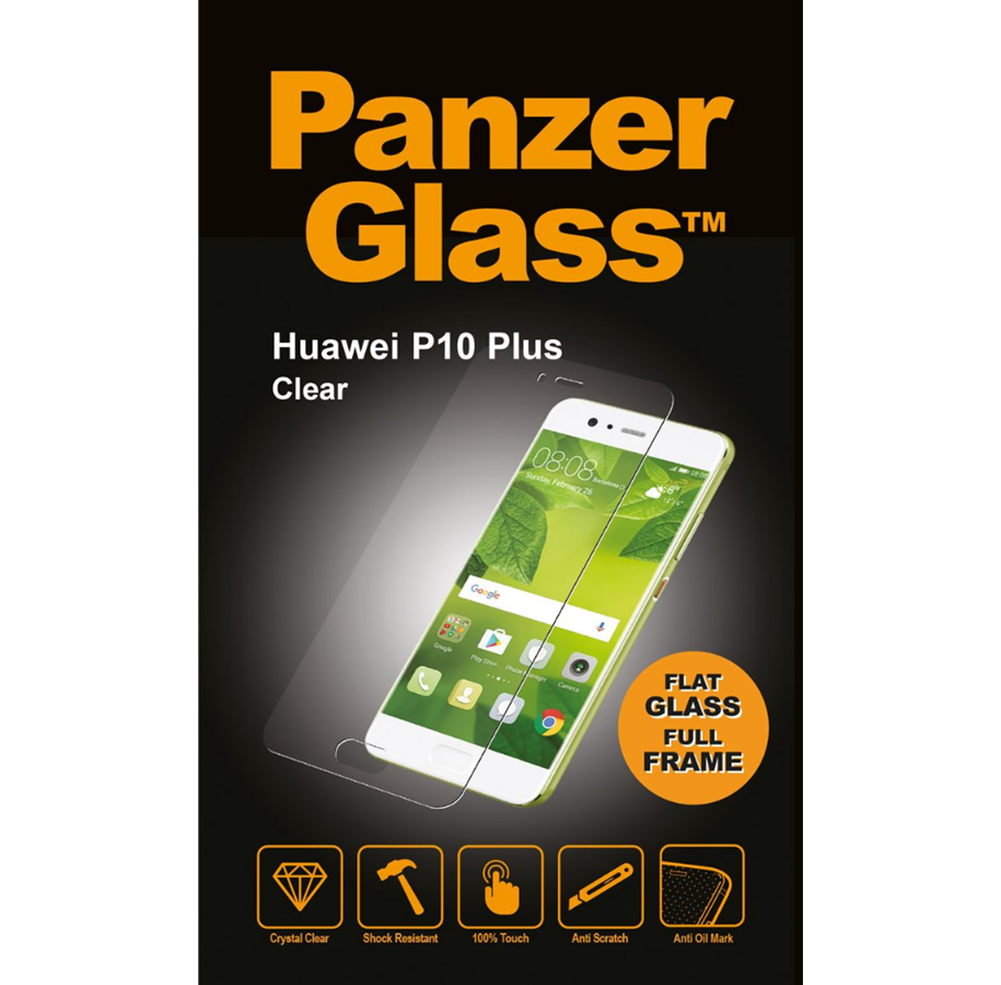 Puhelintarvikkeet - Näytönsuojat - PanzerGlass Huawei P10 Plus - Clear - PANZER5270