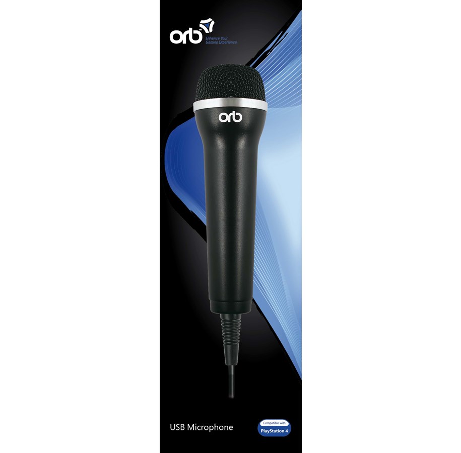 Pelit - lisävarusteet - Orb PS4 USB Microphone - Wired Microphone - Sony PlayStation 4 - 6942949012826