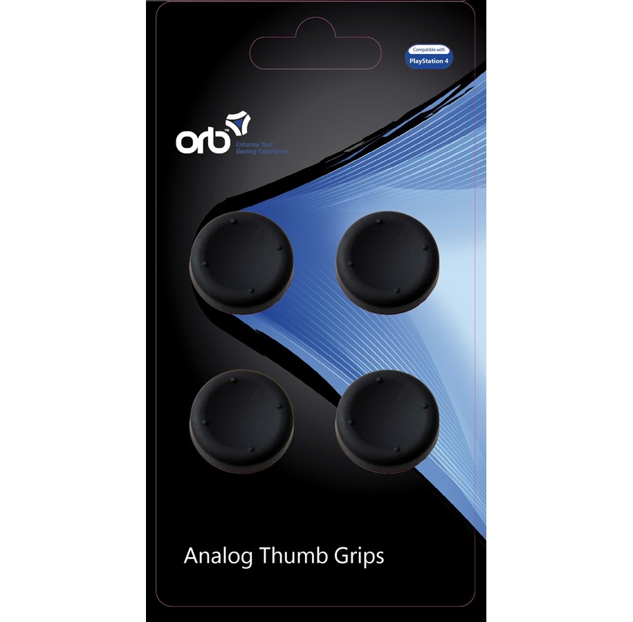 Pelit - lisävarusteet - Orb PS4 Analog Thumb Grips - Miscellaneous Lisävarusteet pelikonsoleille - Sony PlayStation 4 - 6942949009123