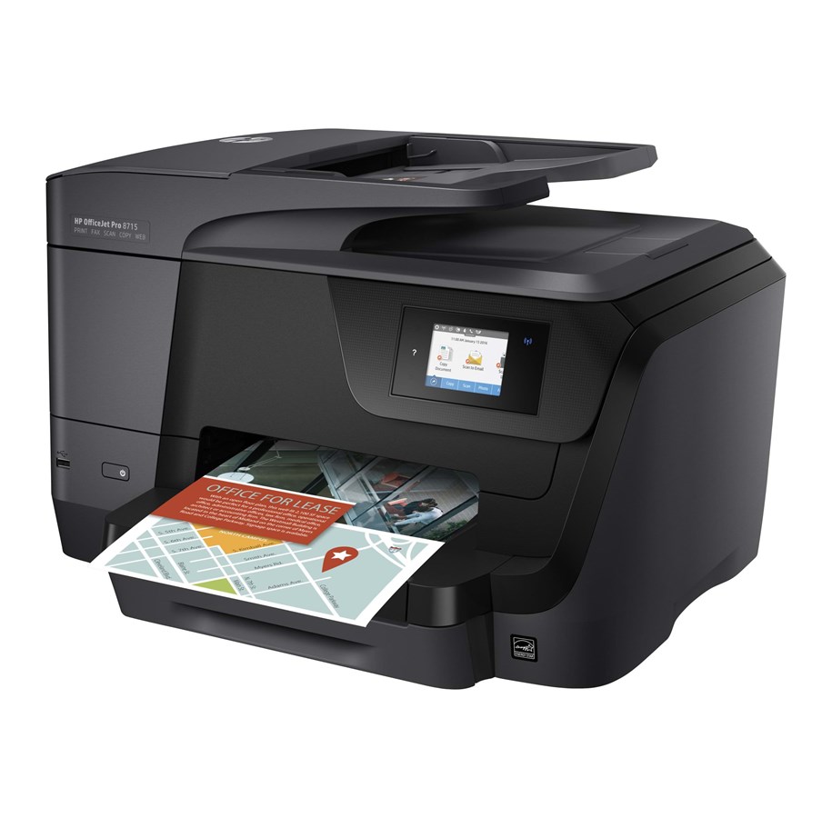 Tulostimet - HP Officejet Pro 8715 All-in-One - väri - Muste - J6X76A