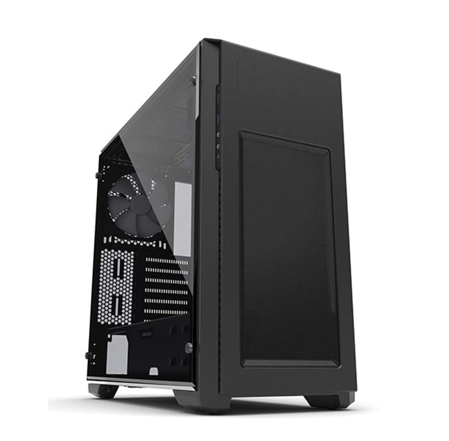 Kotelot - Phanteks Enthoo Pro M Tempered Glass - Black - Kotelot - Miditower - Musta - PH-ES515PTG_BK