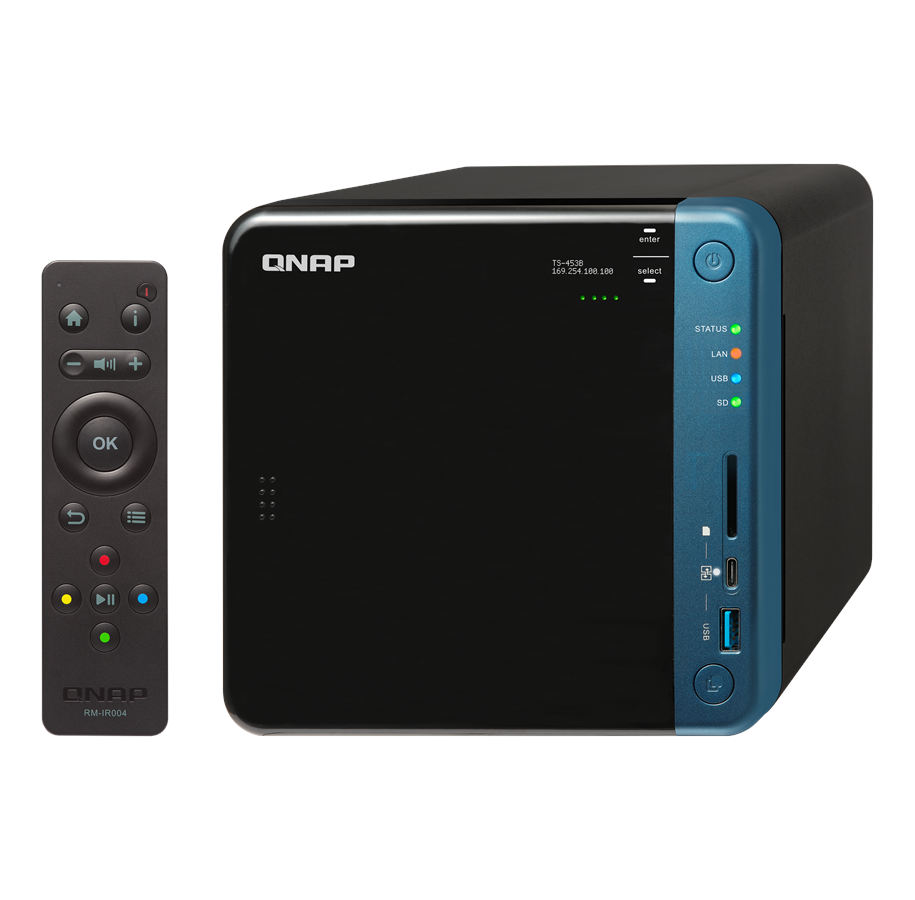 NAS-Palvelimet - QNAP TS-453B - NAS-Palvelimet - TS-453B-4G