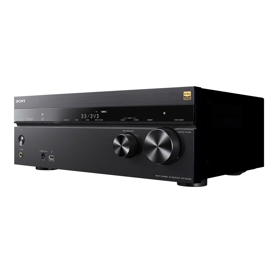HiFi - AV-vastaanotin / Vahvistin - Sony STR-DN1080 - AV-verkkovastaanotin - Kanava 7,2 - Musta - STRDN1080.CEL