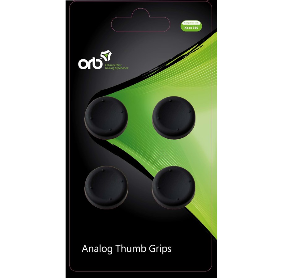 Pelit - lisävarusteet - Orb XBox 360 Analog Thumb Grips - Miscellaneous Lisävarusteet pelikonsoleille - Microsoft Xbox 360 - 5060222320367