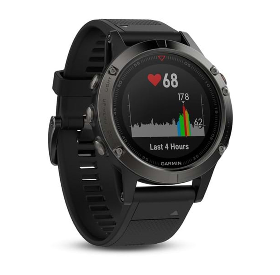 Älykellot, Urheilukellot & Aktiivisuusrannekkeet - Garmin fēnix 5 - Slate Grey - 010-01688-00