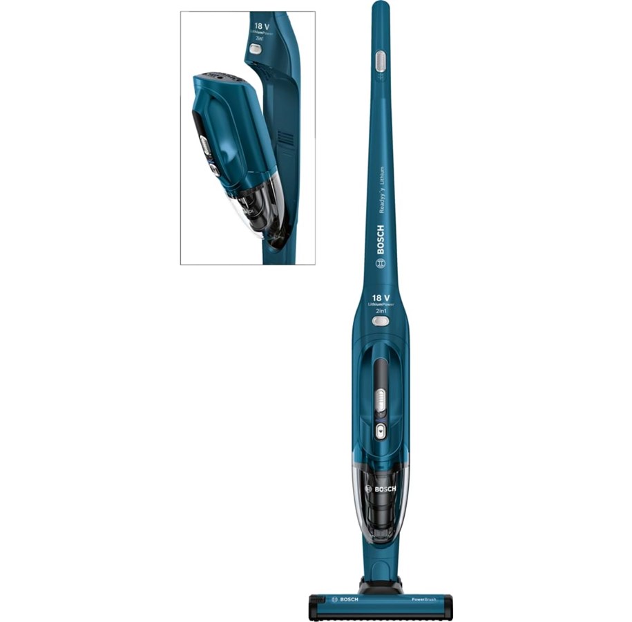 Varsi- ja rikkaimurit - Bosch 2 in 1 Pölynimuri Readyy BBH21830L - BBH21830L