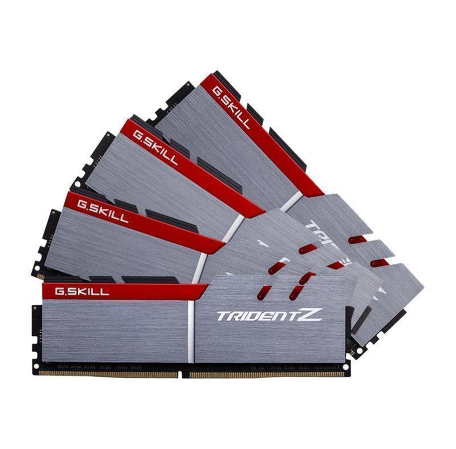 RAM - G.Skill Trident Z DDR4-4000 - 32GB - CL18 - Quad Channel (4 pcs) - Intel XMP - Hopea - F4-4000C18Q-32GTZ