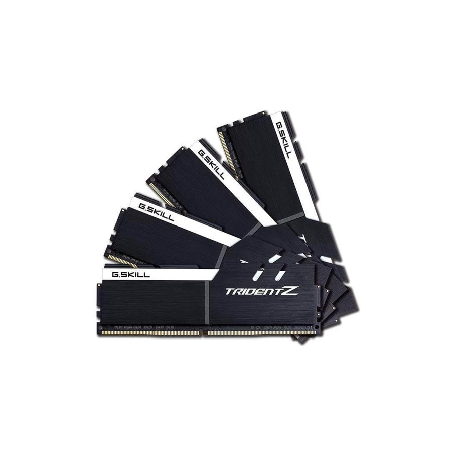 RAM - G.Skill Trident Z DDR4-3866 - 32GB - CL18 - Quad Channel (4 pcs) - Intel XMP - Musta - F4-3866C18Q-32GTZKW