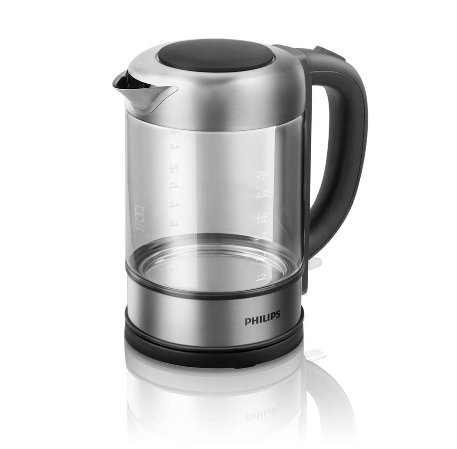 Vedenkeitin - Philips Vedenkeitin HD9342/01 - Ruostumaton teräs lasi - 2200 W - hd9342/01