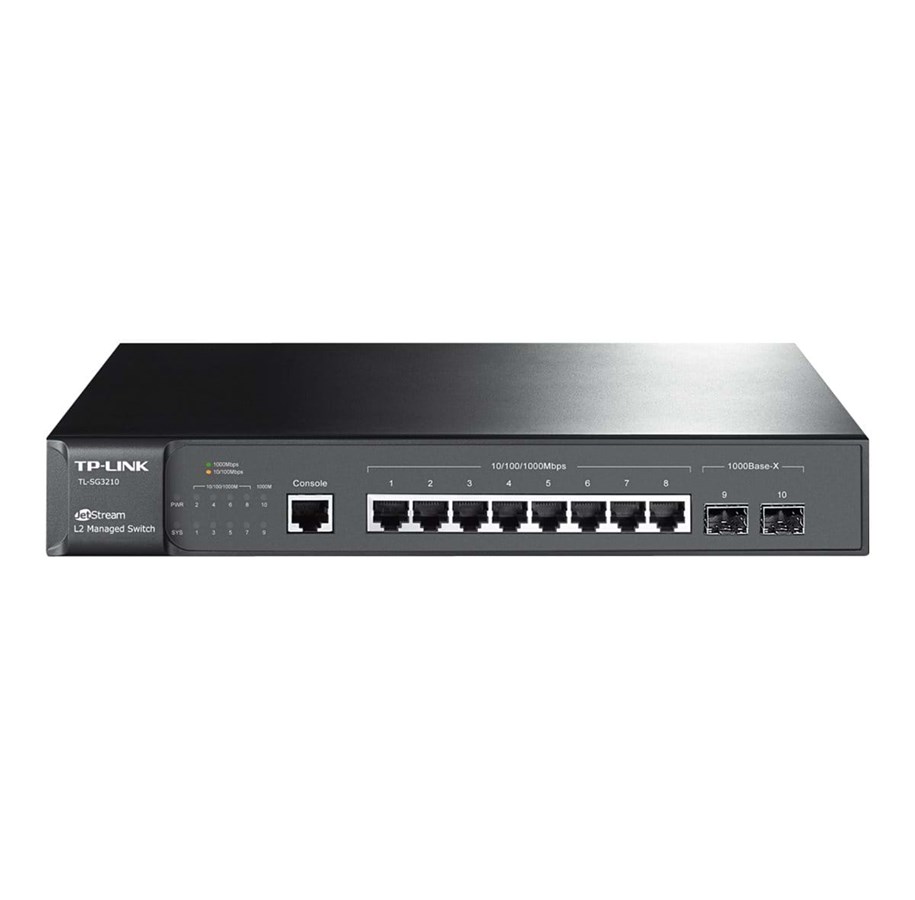 Kytkimet - TP-Link JetStream T2500G-10TS - T2500G-10TS(TL-SG3210)