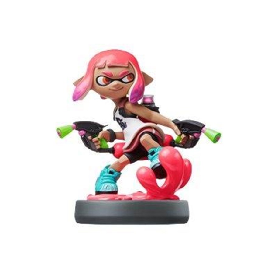 Pelit - lisävarusteet - Nintendo Amiibo Inkling Girl Neon Pinkki (Splatoon Collection) - Wireless Lisävarusteet pelikonsoleille - Nintendo Switch - 0045496380533