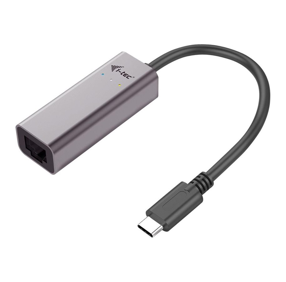 Verkkokortit (verkkosovittimet, tulostuspalvelimet jne.) - I-Tec USB-C Metal Gigabit Ethernet Adapter - USB-C 3.1 - 1-Port Gigabit Ethernet - C31METALGLAN