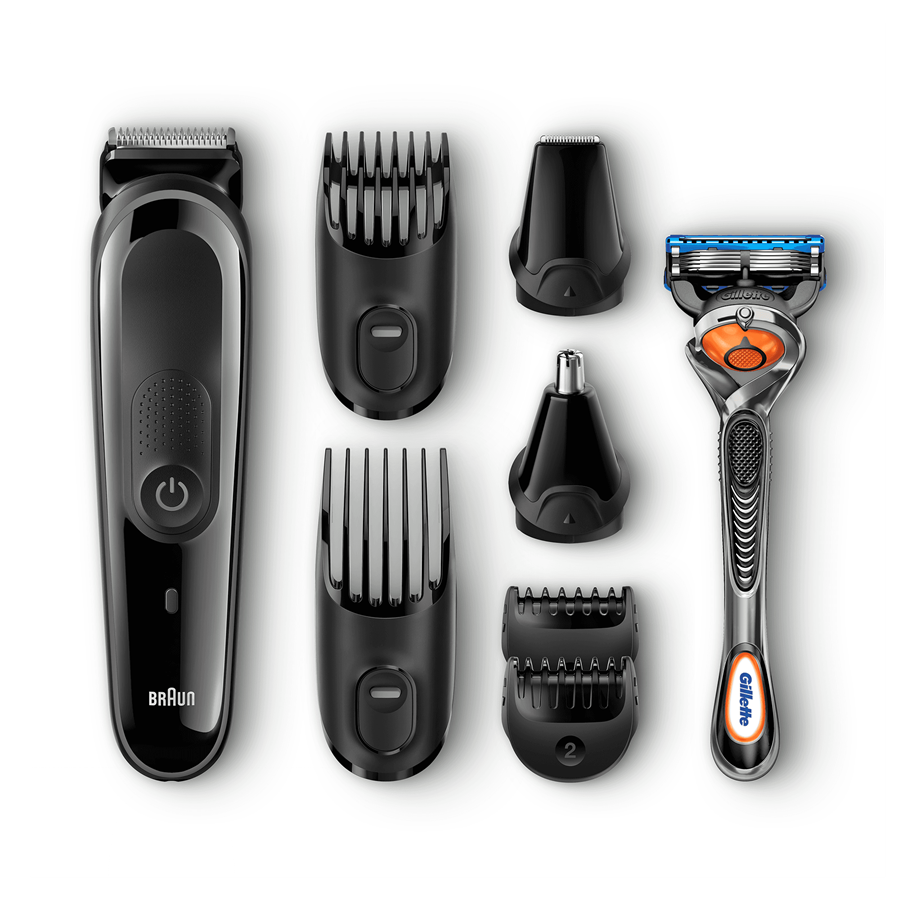 Hiustenleikkuukoneet ja trimmerit - Braun Multi Grooming Kit MGK3060 - MGK3060