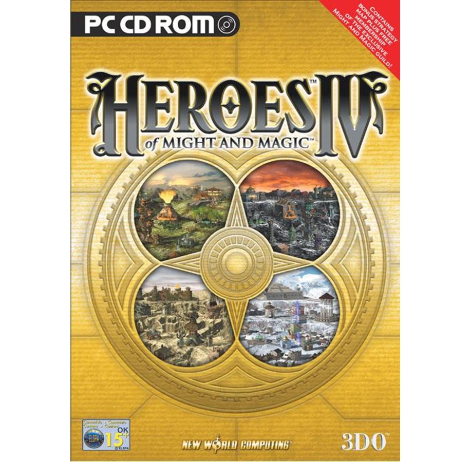 Pelit - Heroes of Might and Magic IV - Windows - 01 - Strategia - 5050740020191