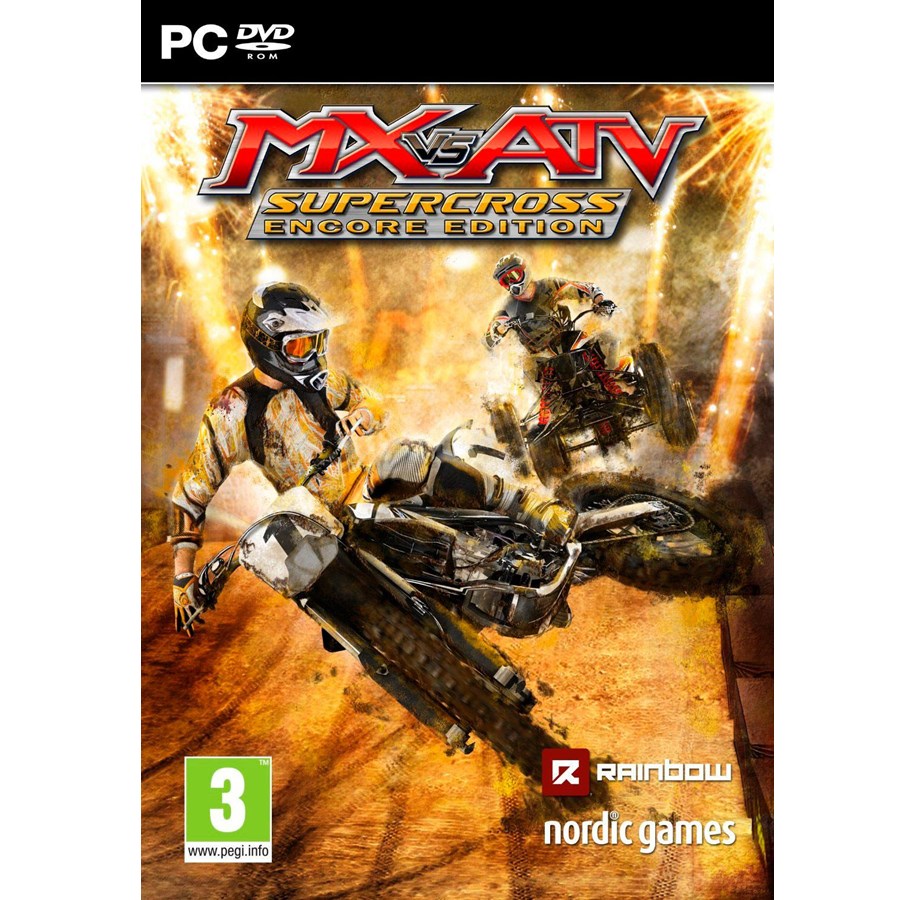 Pelit - MX Vs ATV: Supercross - Encore Edition - Windows - 12 - Kilpa-ajo - 9006113006947
