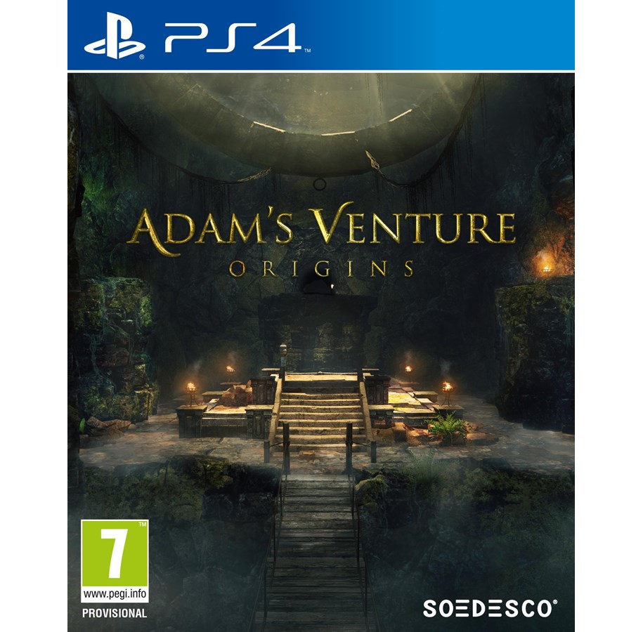 Pelit - Adam's Venture: Origins - Sony PlayStation 4 - Toiminta/Seikkailu - 8718591182495