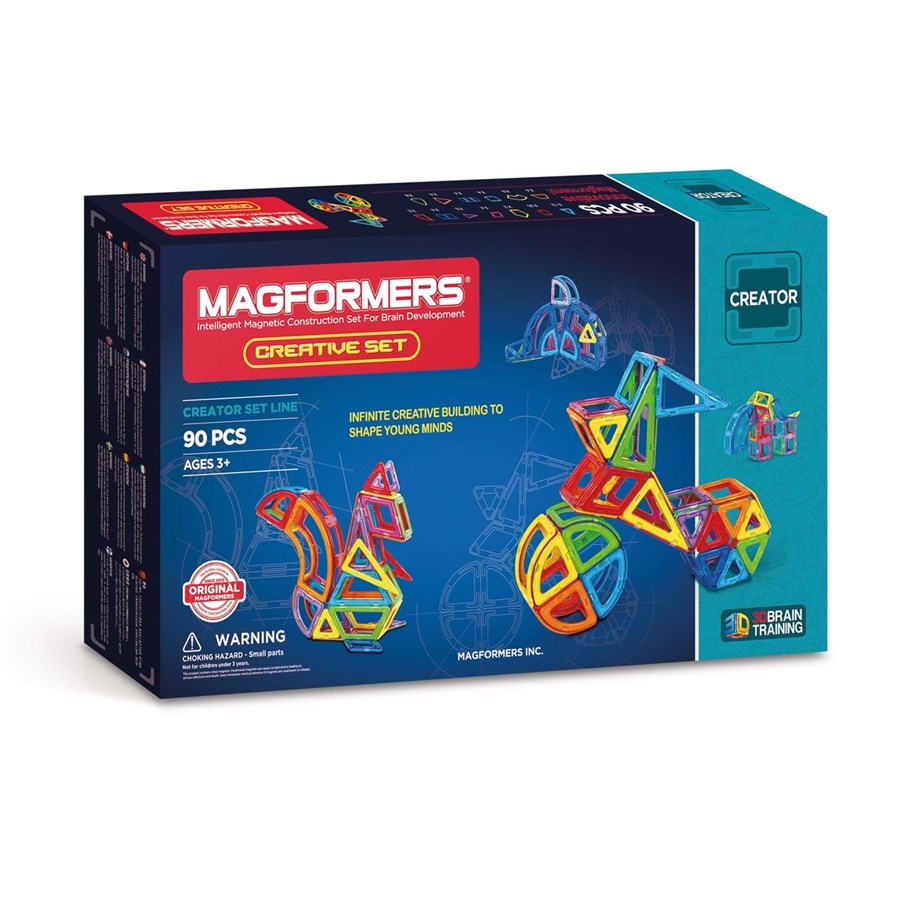 Rakennussarjat - Magformers Creative Set 90 pcs - 703004