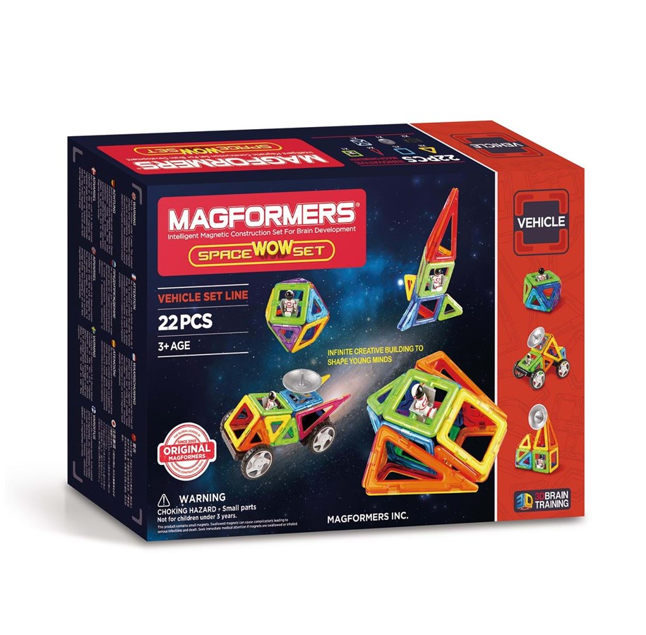 Rakennussarjat - Magformers Spacetech 22 kpl - 3037