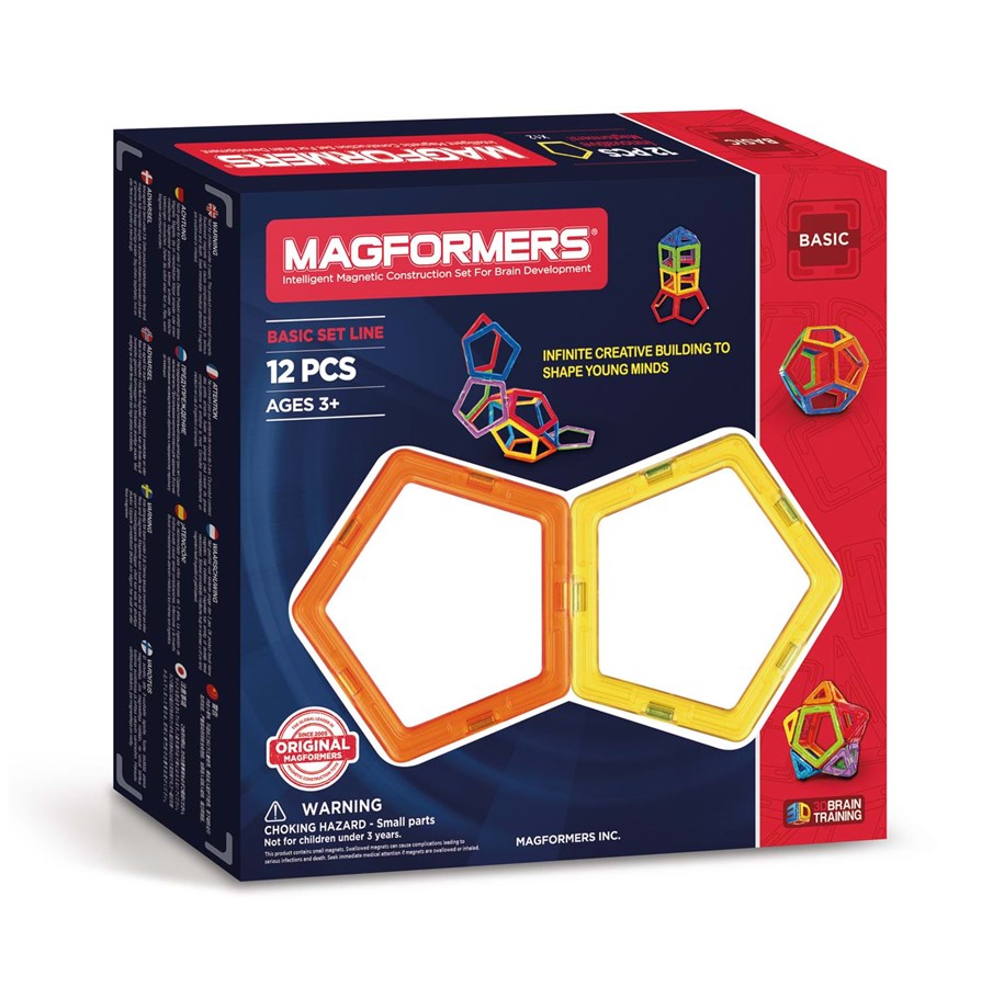 Rakennussarjat - Magformers Pentagoni 12 kpl. - 701009