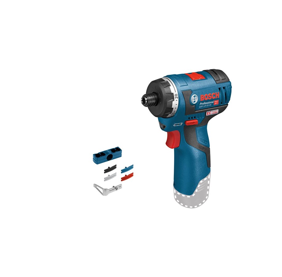 Ruuvi- ja Porakoneet - Bosch GSR 12V-20 HX - 06019D4102
