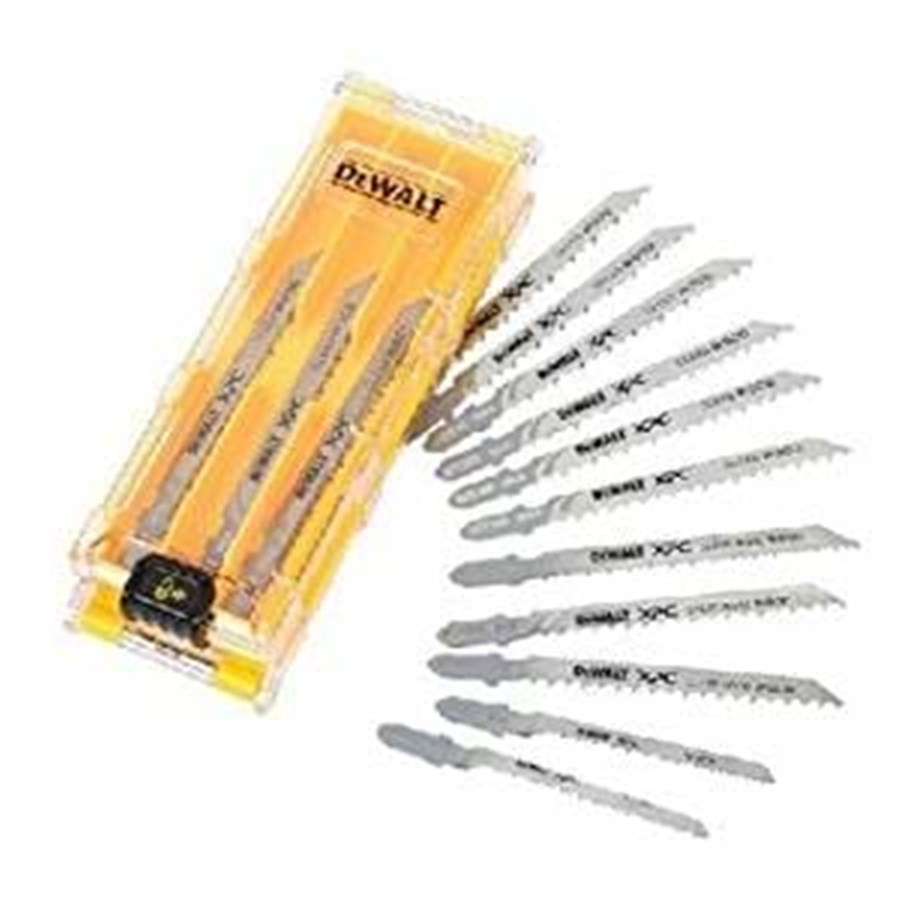 Poranterät & Ruuvauskärjet - Dewalt XPC HCS / Bi-Metal 14 Piece T Shank Wood Cutting Jig Saw Blade Set - DT2298-QZ