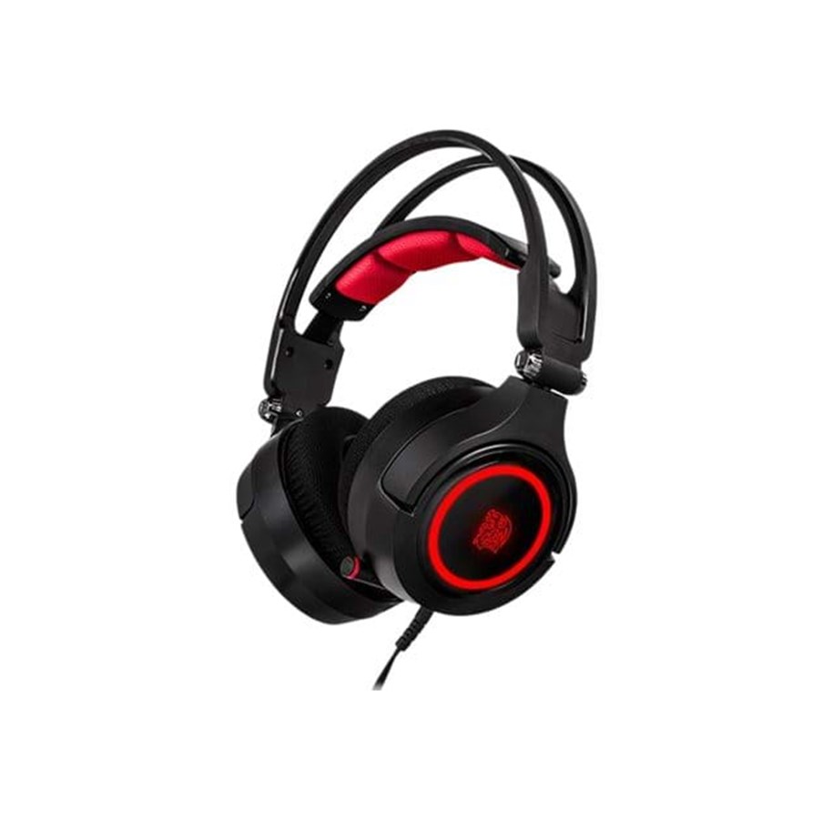 Kuulokkeet - Thermaltake Tt eSPORTS CRONOS Riing RGB 7.1 - HT-CRA-DIECBK-20