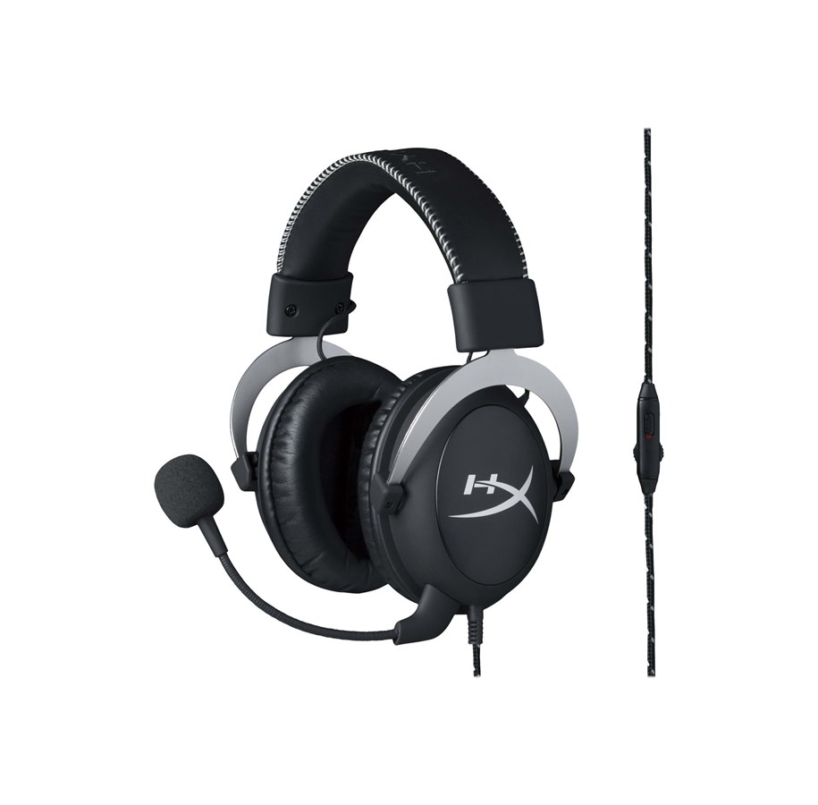 Kuulokkeet - Kingston HyperX Cloud Headset - Silver - HX-HSCL-SR/NA