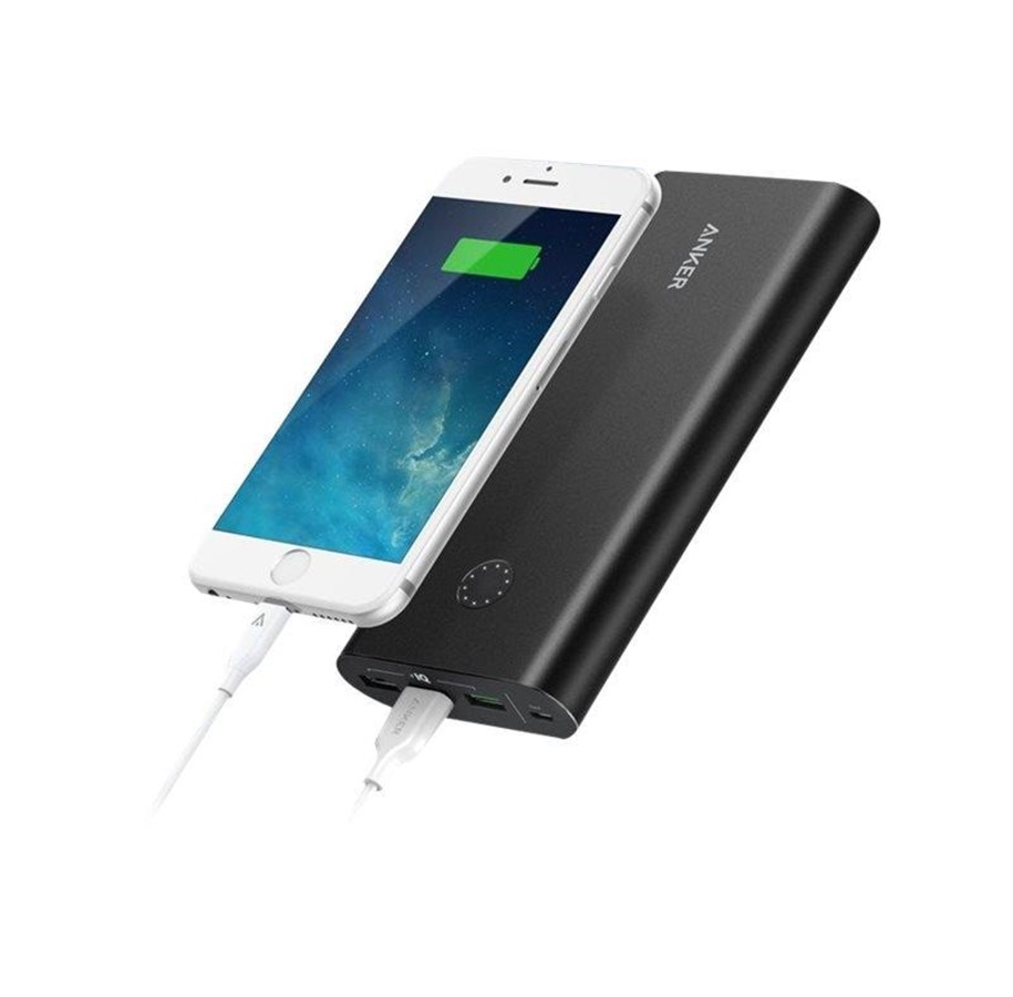 Powerbank - Anker PowerCore+ 26800 mAh Black - 26800 mAh - B1374L11