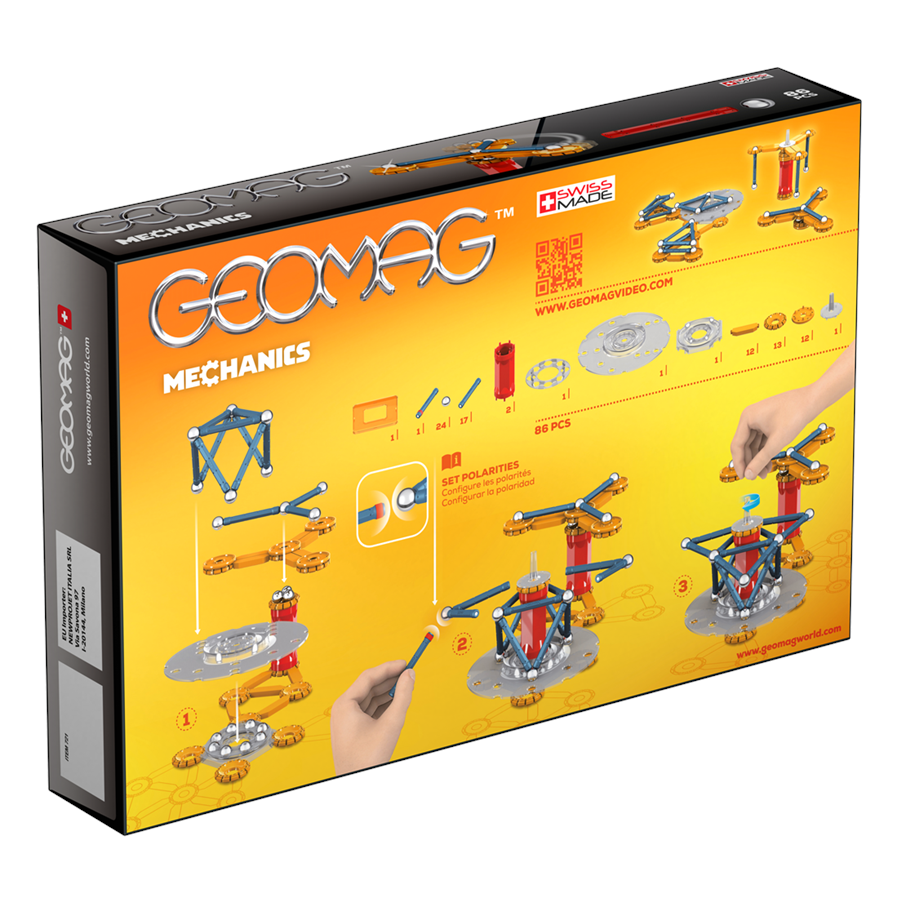 Rakennussarjat - Geomag Mechanics Magnetic motion 86 - GM721