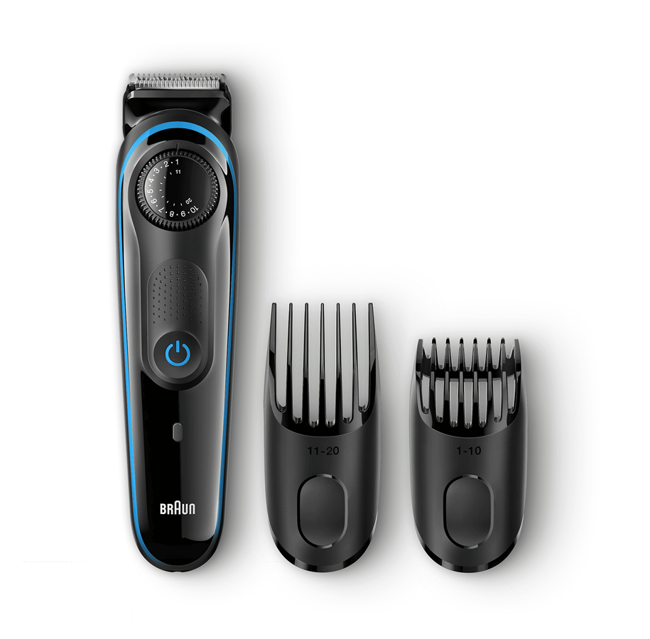 Hiustenleikkuukoneet ja trimmerit - Braun Partatrimmeri BT3040 - 167655