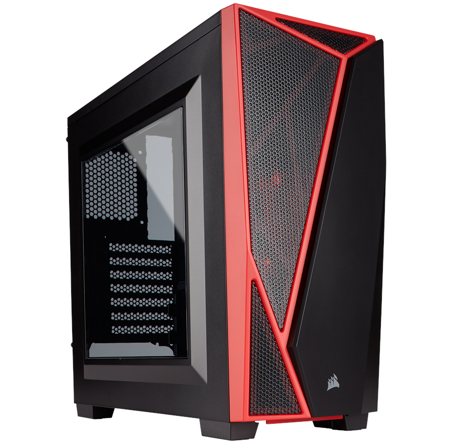 Kotelot - Corsair Carbide SPEC-04 - Red - Kotelot - Miditower - Punainen - CC-9011107-WW